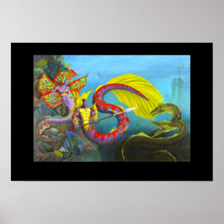 Herren och Damen av Atlantis Poster