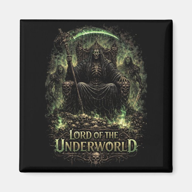 Herren över underjorden magnet (Framsidan)