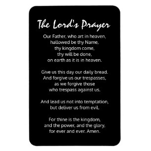 Herren Prayers kristna tro Magnet
