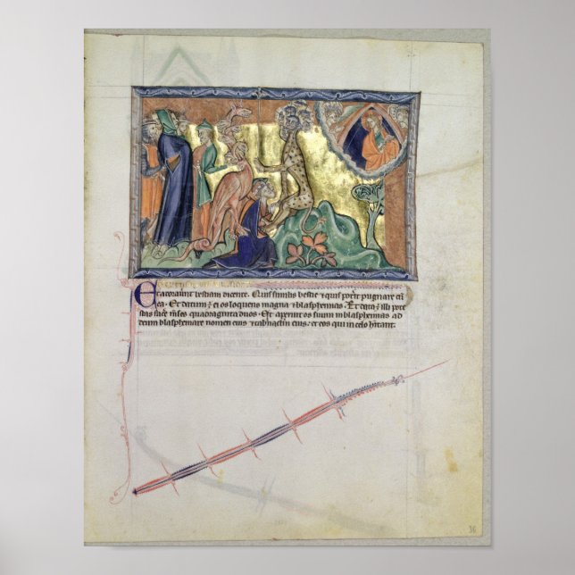 Herren som tittar på folket gudar poster (Framsidan)