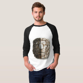 Herren T-Shirt mit Löwe