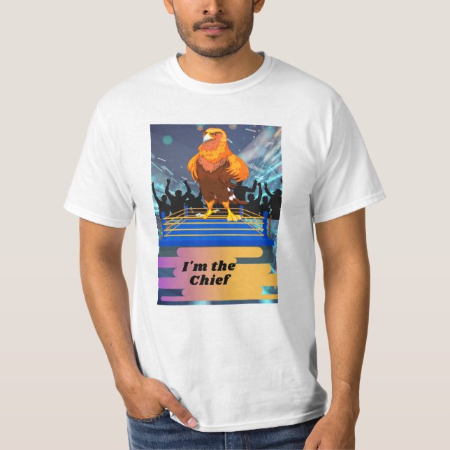 Herren T-Shirtt,  Wrestling, Kämpfer, Winner, T Shirt (Framsida)