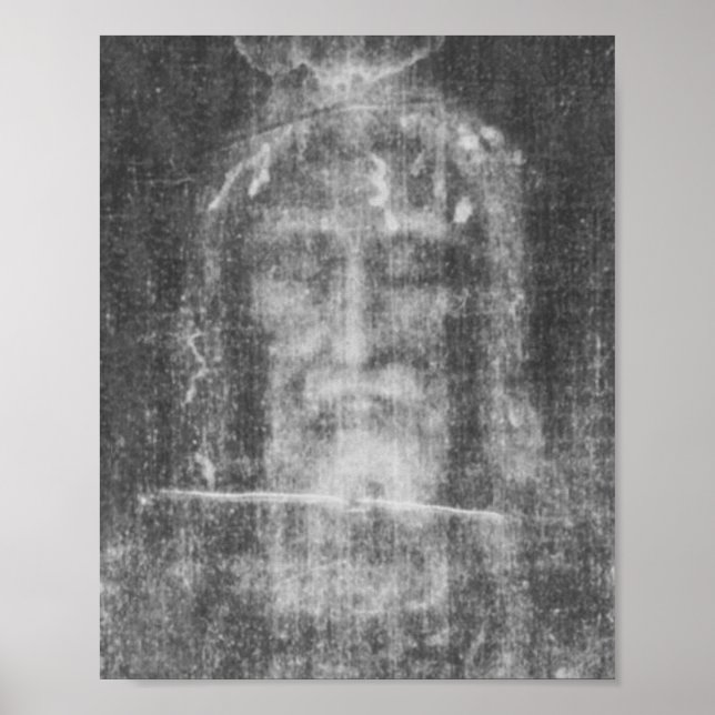 Herren Turin Ansikte av Jesus - Manto de Turin Poster (Framsidan)