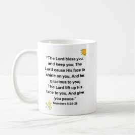 Herren Välsigne Dig Nummer Kaffemugg
