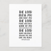 Herren välsigne dig och bevare dig, Fjärde Mosebok