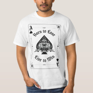 Herrens Ace of Spades skjorta T Shirt