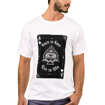 Herrens Ace of Spades-skjorta