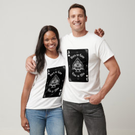 Herrens Ace of Spades-skjorta T Shirt