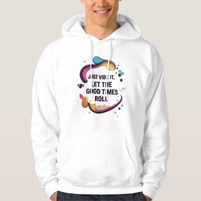 Herrens Basic Hoodie (Framsida)