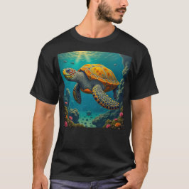 Herrens Basic Mörk T-Shirt