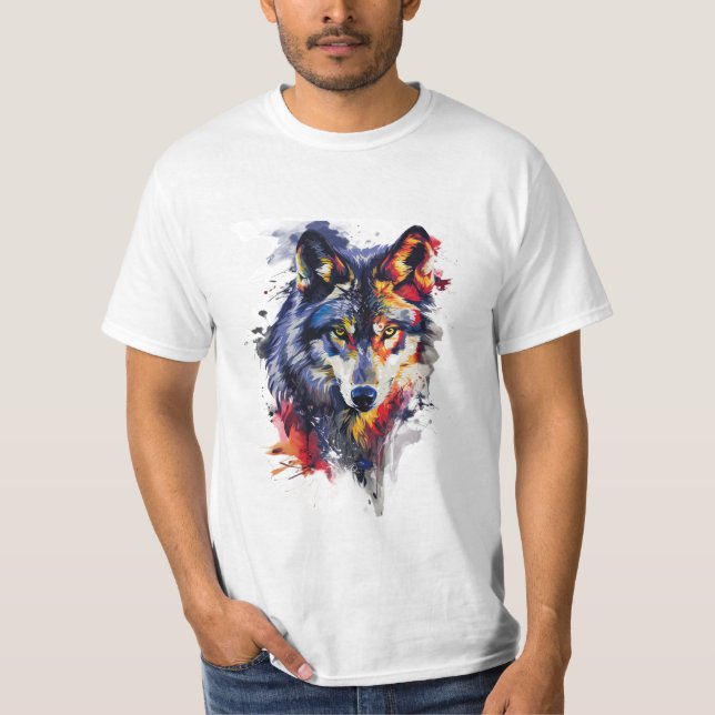 Herrens basic T-shirt (Framsida)
