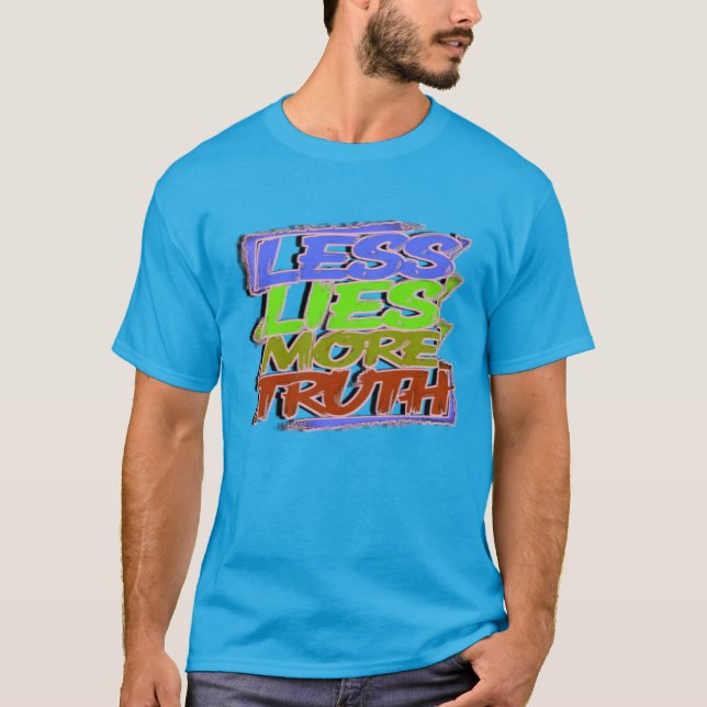 Herrens basic t-shirt Bekväm avslappnad och löst f (Framsida)