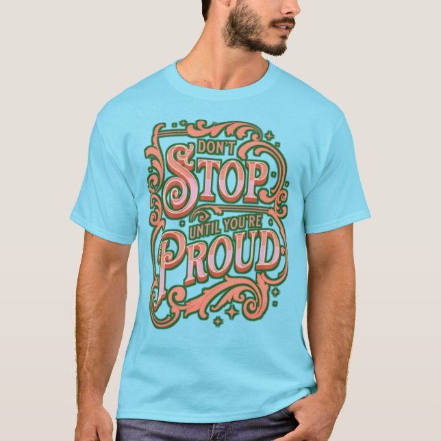 Herrens basic t-shirt Bekväm avslappnad och löst f (Framsida)