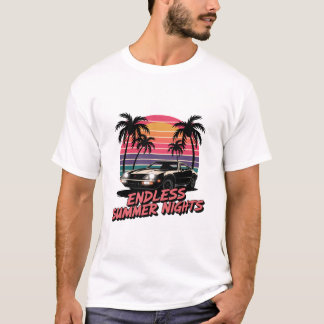 Herrens Basic T-Shirt Sommarvibe