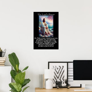 Herrens Bön Kustkontemplationshelgedom Poster
