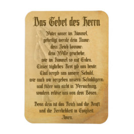 Herrens bön (tyska) magnet