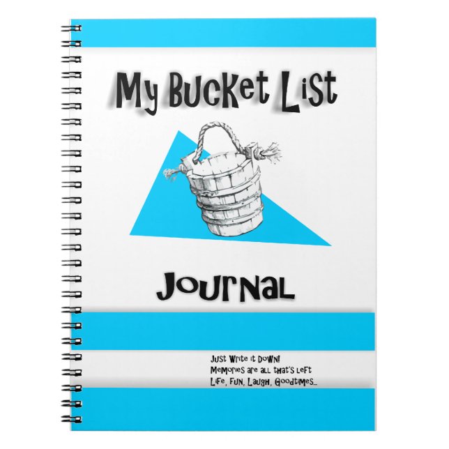 Herrens Bucket List Journal Anteckningsbok (Framsidan)