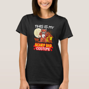 Herrens Detta Är Min Skräckinjagande Pappa Kostym T Shirt