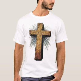Herrens djärva kristna kors T-shirt