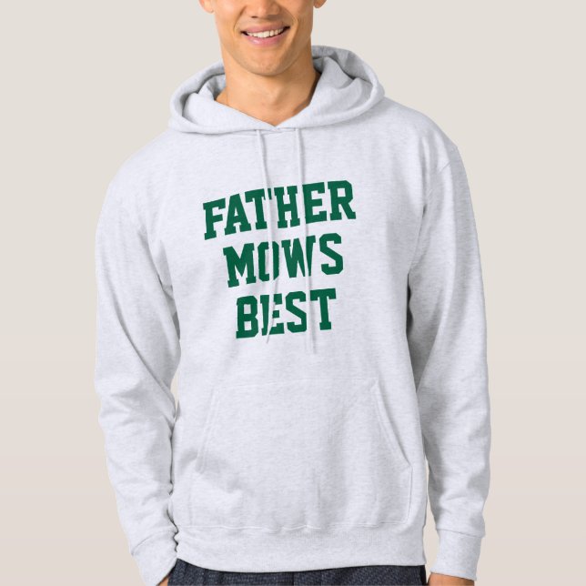 Herrens Far Brukar Trädgården Bäst Hoodie (Framsida)