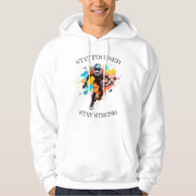 Herrens grundläggande hoodie motivation