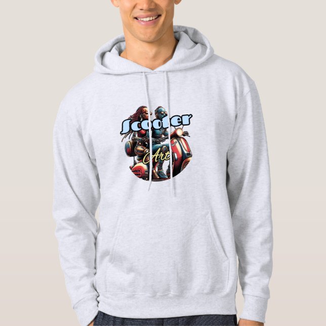 Herrens grundläggande huva sweatshirt (Framsida)