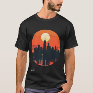 Herrens grundläggande mörka T-shirt
