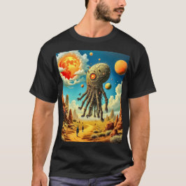 Herrens grundläggande mörka t-shirt