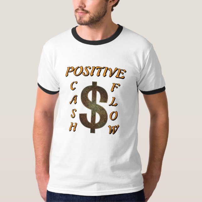 Herrens grundläggande ringtröja  t shirt (Framsida)