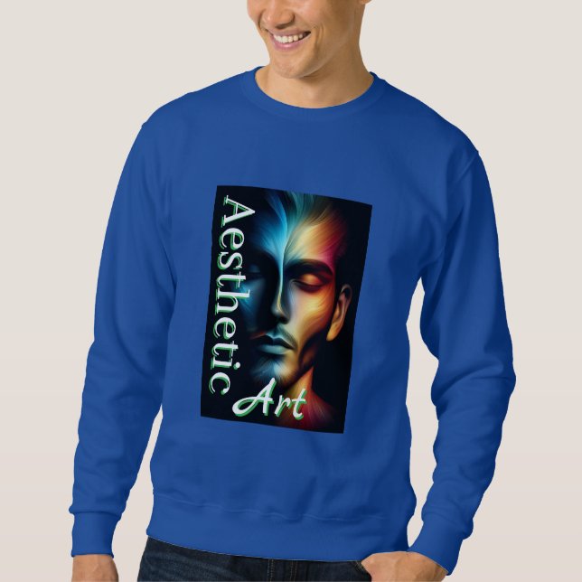 Herrens grundläggande sweatshirt (Framsida)