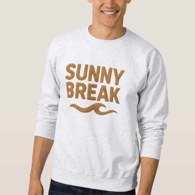 Herrens grundläggande sweatshirt (Framsida)