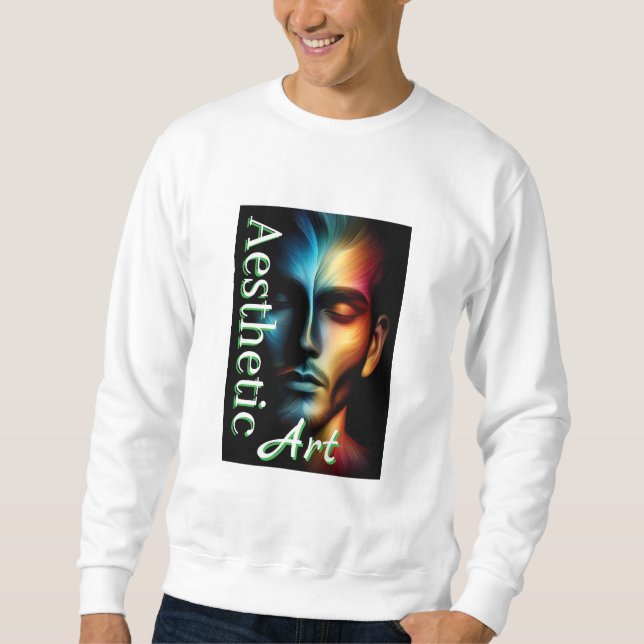 Herrens grundläggande sweatshirt (Framsida)