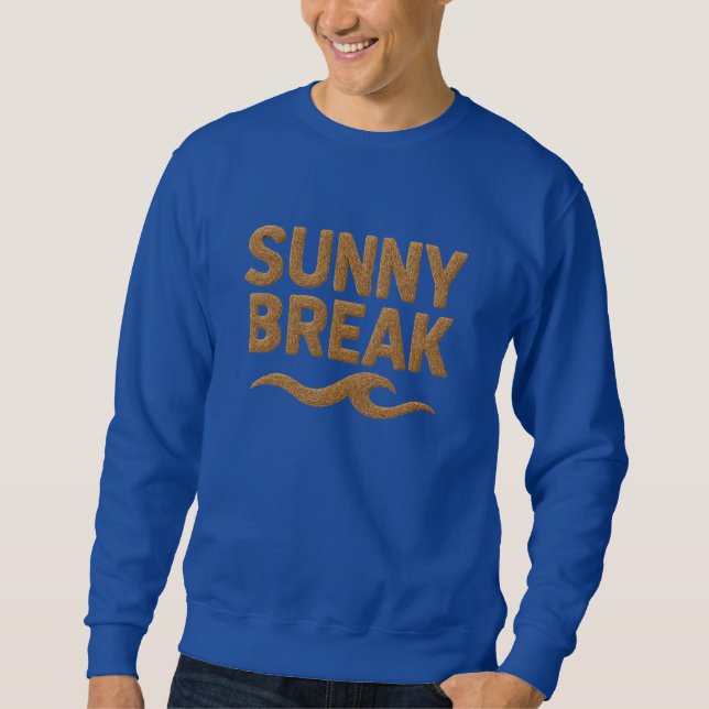 Herrens grundläggande sweatshirt (Framsida)