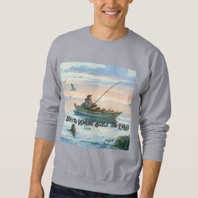 Herrens grundläggande sweatshirt  (Framsida)