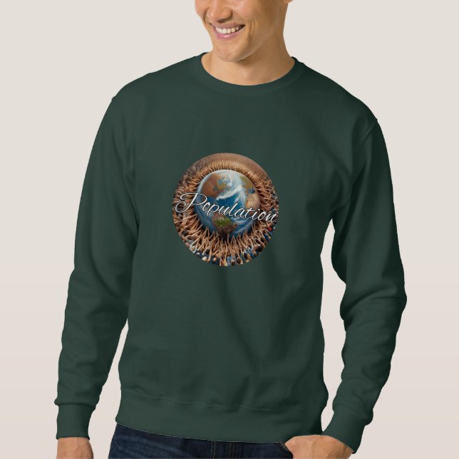 Herrens grundläggande sweatshirt (Framsida)