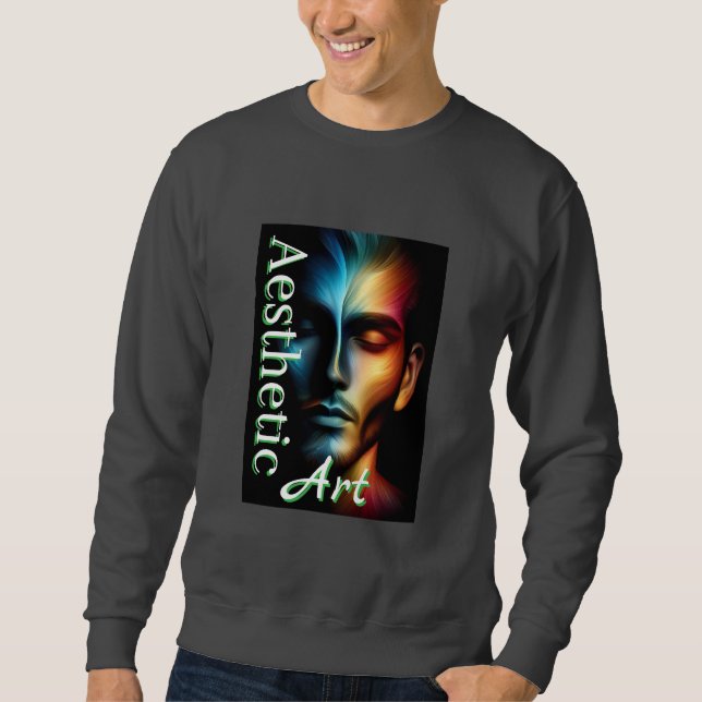 Herrens grundläggande sweatshirt (Framsida)