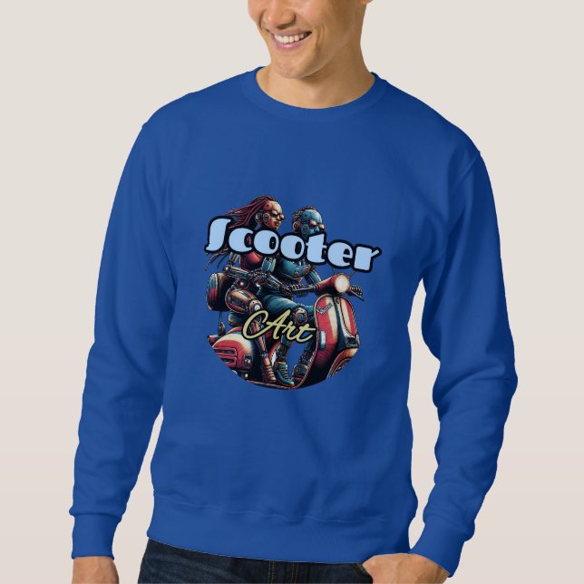 Herrens grundläggande sweatshirt (Framsida)