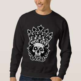 Herrens grundläggande sweatshirt med King Skull-lo