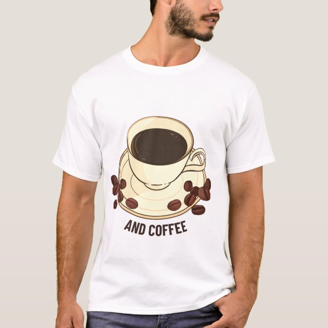 Herrens grundläggande T-shirt (Framsida)