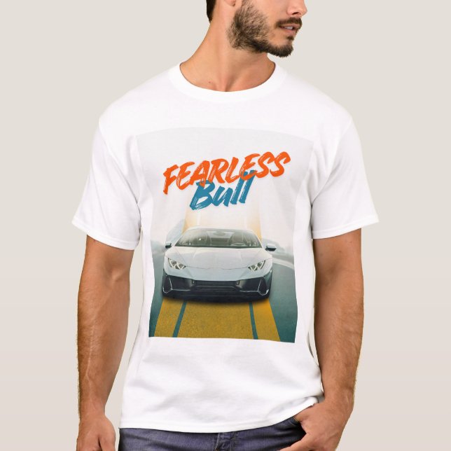 Herrens grundläggande T-shirt (Framsida)