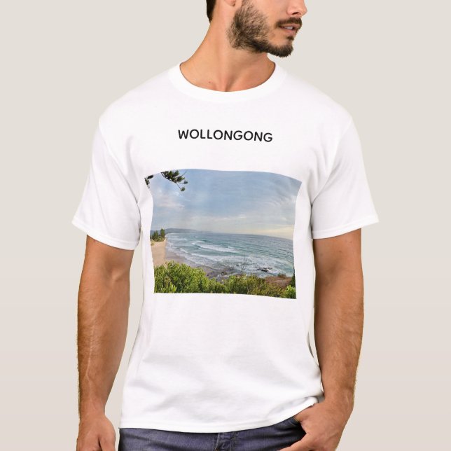 Herrens grundläggande T-shirt (Framsida)