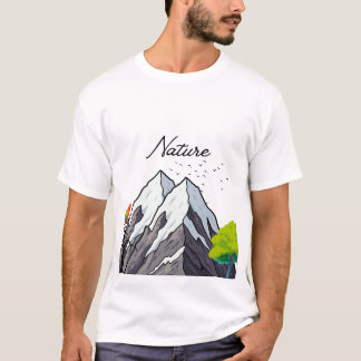 Herrens grundläggande T-shirt