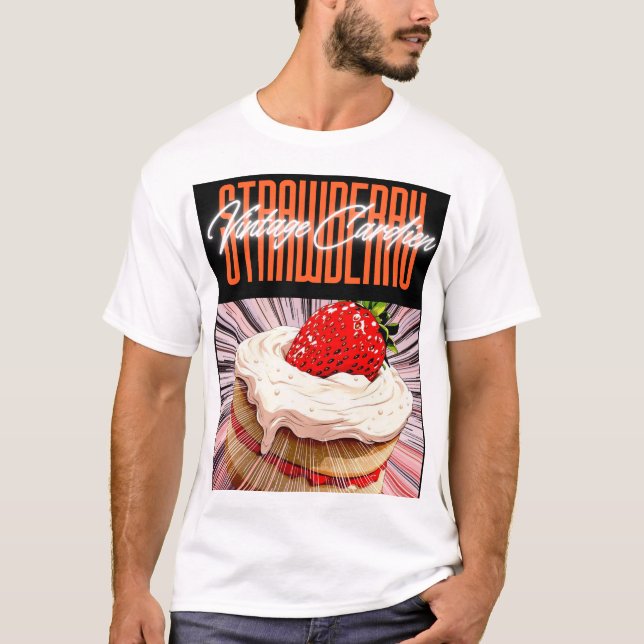 Herrens grundläggande t-shirt (Framsida)
