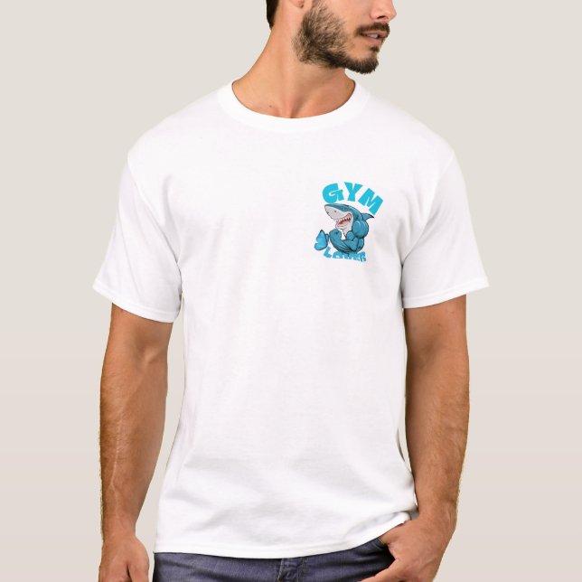 Herrens grundläggande T-shirt (Framsida)