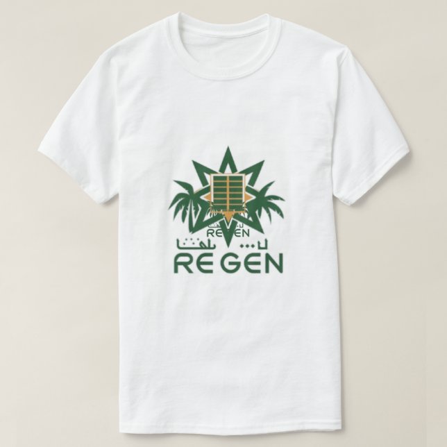 Herrens grundläggande T-shirt (Design framsida)