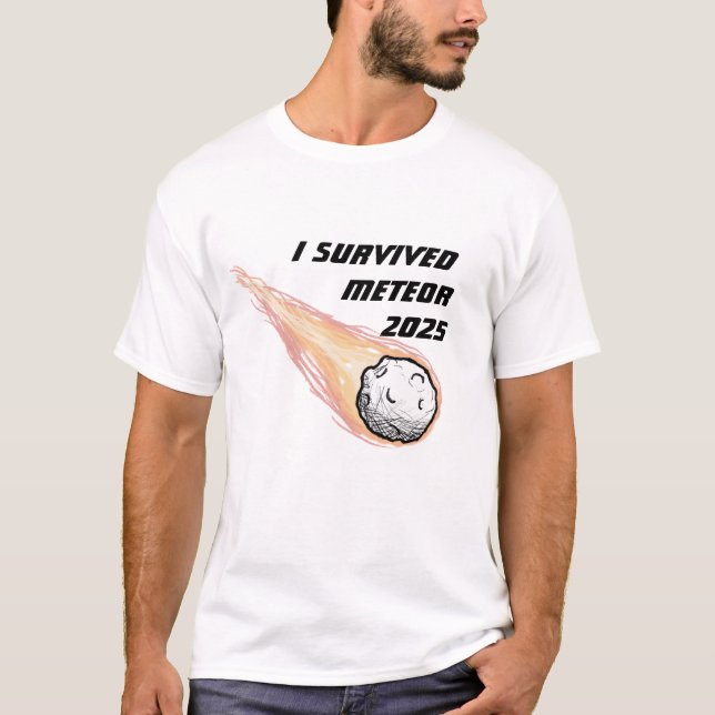 Herrens grundläggande T-shirt (Framsida)