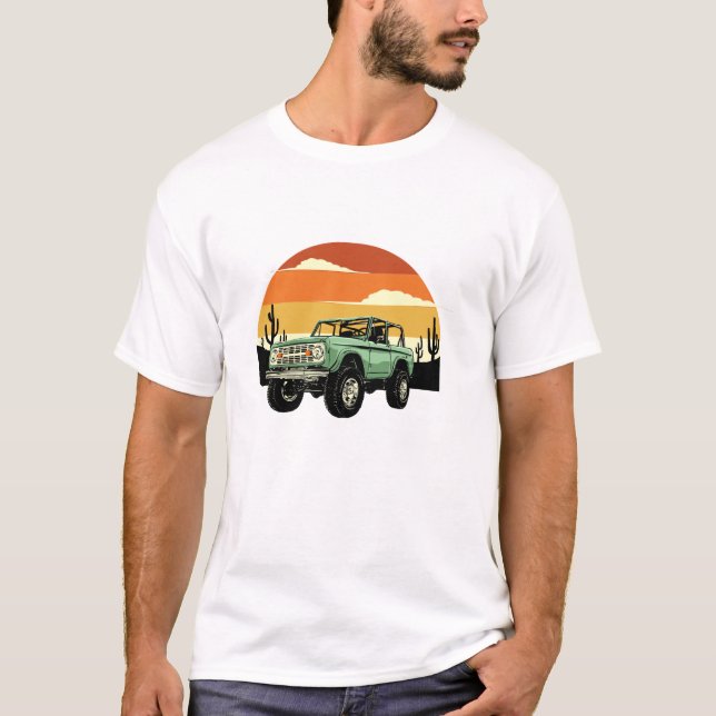 Herrens grundläggande t-shirt (Framsida)