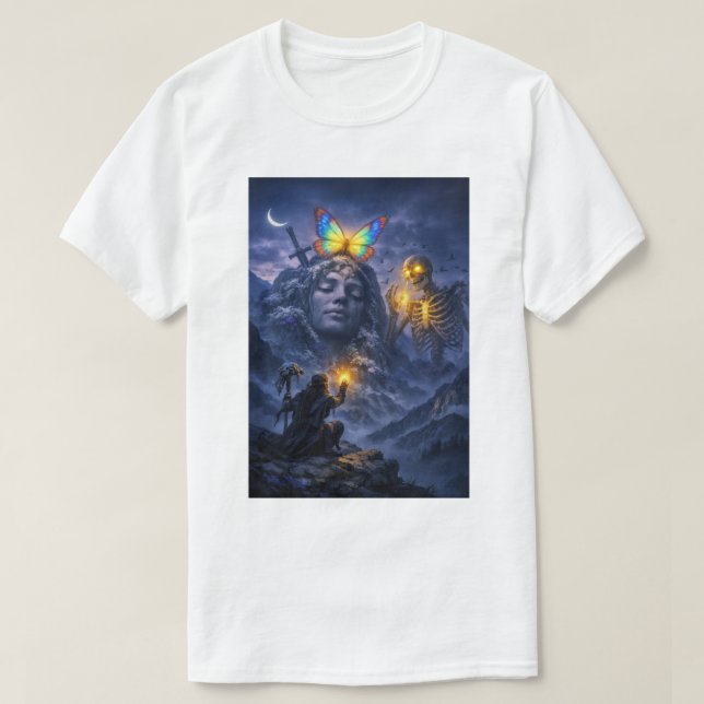 Herrens grundläggande T-shirt (Design framsida)