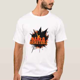 Herrens grundläggande T-shirt BASKETBALL