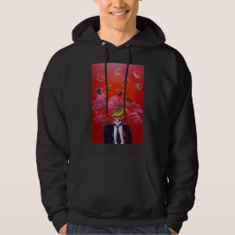 Herrens grundläggande T-shirt Hoodie